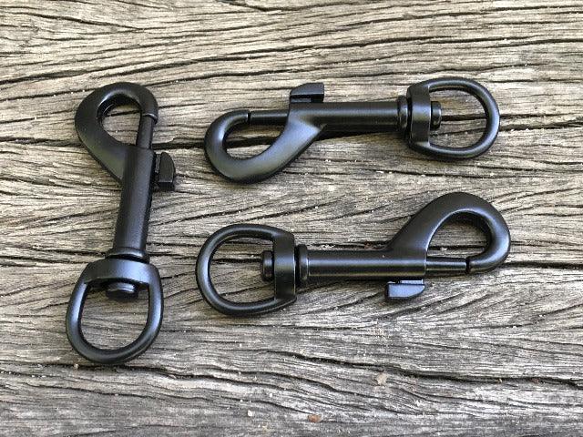 Black Snap Hooks - 12mm (1/2 inch) – Cams Cords