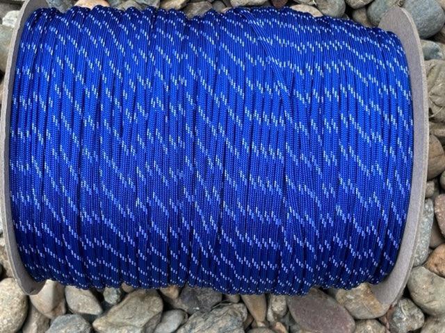 Electric Blue Glow in the Dark Paracord