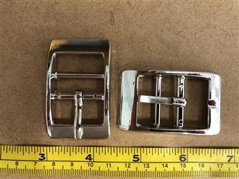 Horse Halter Double bar buckle - Silver 25mm