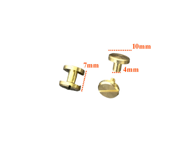 Chicago Screw - 5mm Brass