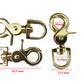 Trigger Snap Hook - Gold 15mm