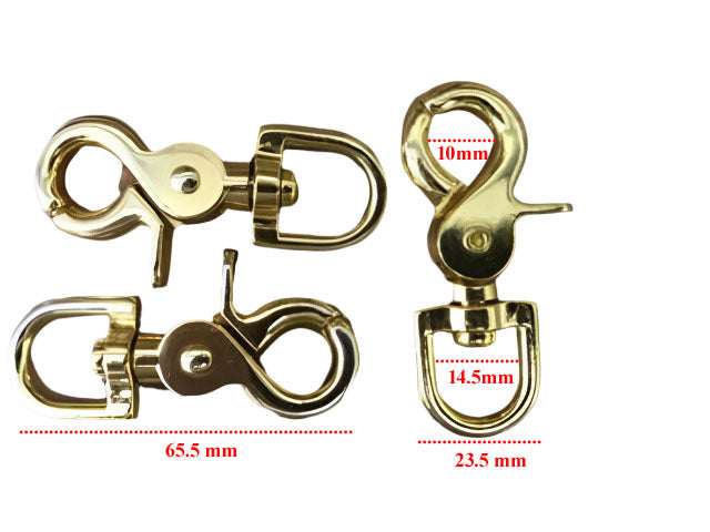 Trigger Snap Hook - Gold 15mm