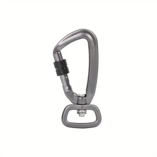 Heavy Duty Swivel Carabiner With Screw Lock