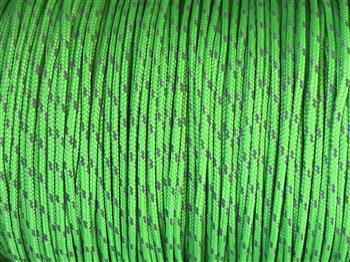 Neon Green Reflective - Macrame 3mm - Cams Cords