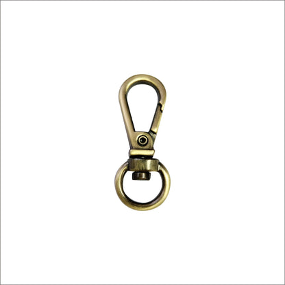 Swivel Snap Hook - small - Antique Bronze