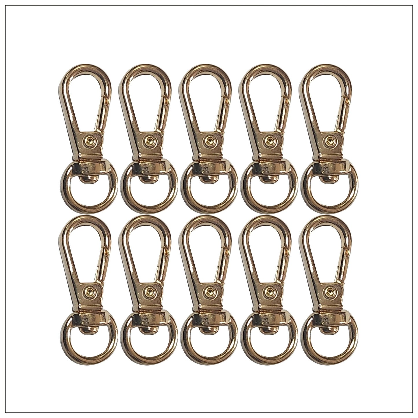 Swivel Snap Hook - small - Gold