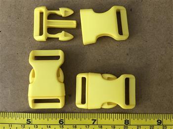 Yellow Buckles - 20mm - Cams Cords